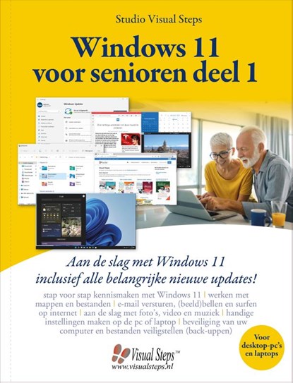 Windows 11 voor senioren deel 1, Studio Visual Steps - Gebonden - 9789059055063