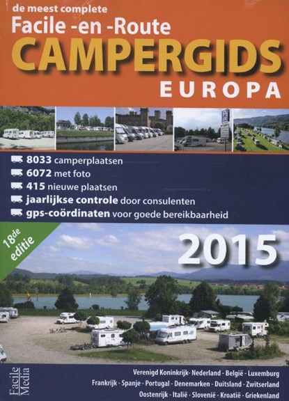 Campergids facile-en-route Europa, Anne van den Dobbelsteen - Paperback - 9789076080390