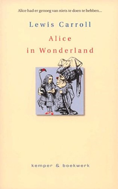 Alice in Wonderland, Lewis Carroll - Paperback - 9789076542126