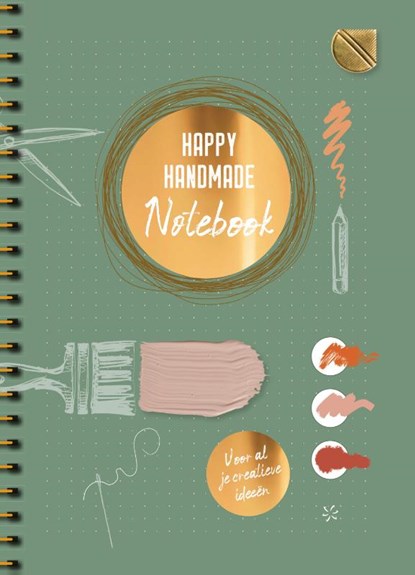 Happy Handmade Notebook, Lisanne Multem - Gebonden - 9789077330432