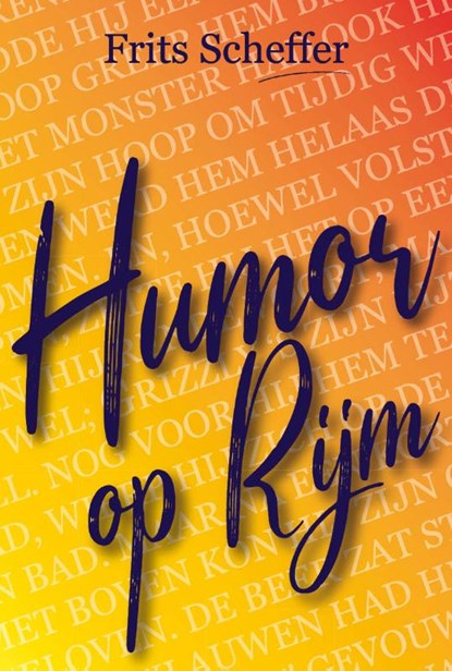 Humor op Rijm, Frits Scheffer - Paperback - 9789083138718