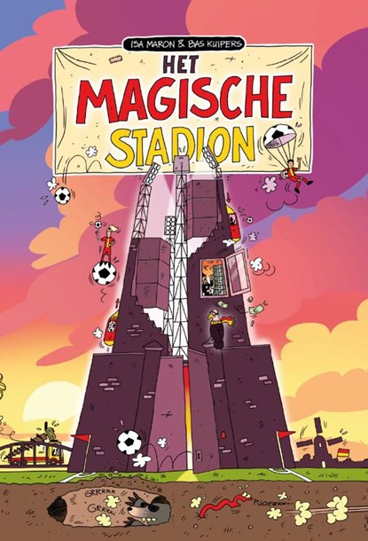 Het magische stadion, Isa Maron ; Bas Kuipers - Gebonden - 9789083408965
