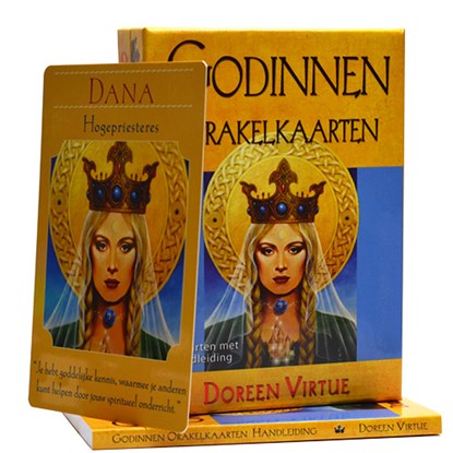 Godinnen orakelkaarten, Doreen Virtue - Losbladig - 9789085080886
