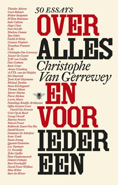 Over alles en voor iedereen, Christophe Van Gerrewey - Paperback - 9789085426394