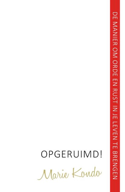 Opgeruimd!, Marie Kondo - Paperback - 9789400505629