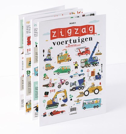 ZigZag - Voertuigen, Makii - Paperback - 9789401465908