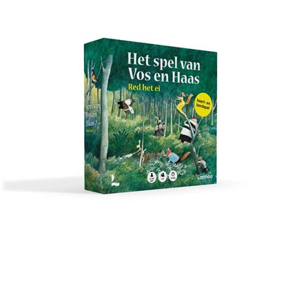 Het spel van Vos en Haas - Red het ei, Sylvia Vanden Heede ; Thé Tjong-Khing ; Bannan Games - Gebonden - 9789401473439