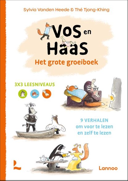 Het grote groeiboek van Vos en Haas, Sylvia Vanden Heede - Paperback - 9789401483018