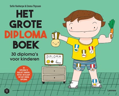Het Grote Diplomaboek, Sofie Vanherpe ; Mama Baas - Paperback - 9789401495646
