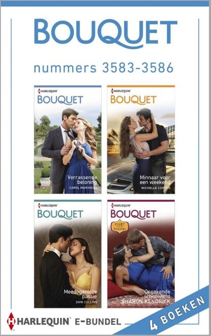 Bouquet e-bundel nummers 3583-3586 (4-in-1), Carole Marinelli ; Michelle Conder ; Dani Collins ; Sharon Kendrick - Ebook - 9789402508246