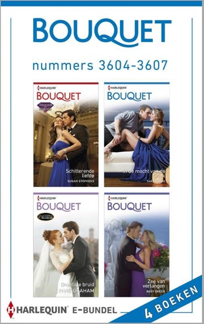 Bouquet e-bundel nummers 3604-3607 (4-in-1), Susan Stephens ; Tara Pammi ; Lynne Graham ; Abby Green - Ebook - 9789402510850
