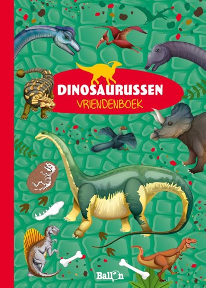 Vriendenboek Dinosaurussen, niet bekend - Gebonden - 9789403221854