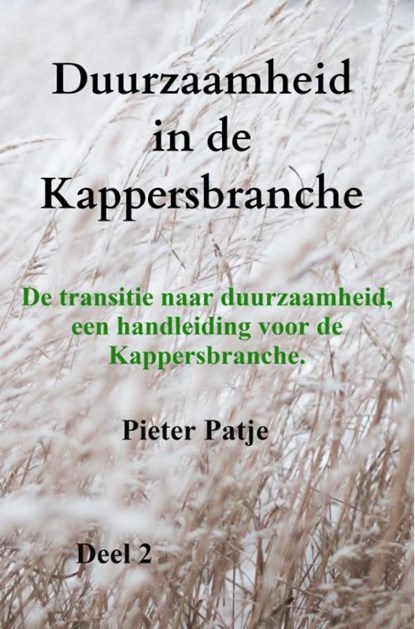 Duurzaamheid in de Kappersbranche, Pieter Patje - Paperback - 9789403683485