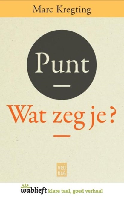 Punt, Marc Kregting - Paperback - 9789460014079