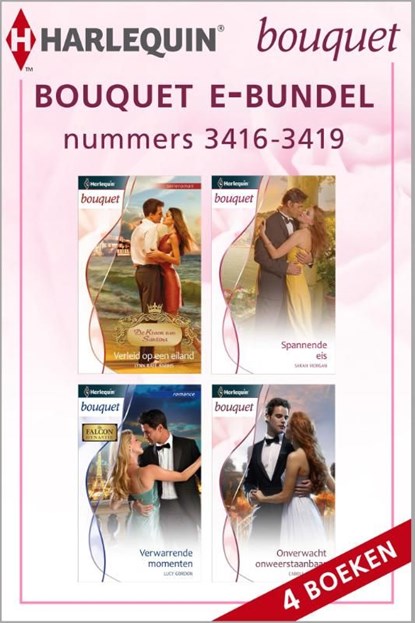 Bouquet ebundel nummers 3416-3419 (4-in-1), Lynn Raye Harris ; Sarah Morgan ; Lucy Gordon ; Carole Mortimer - Ebook - 9789461996435