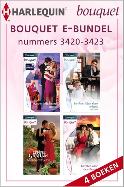 Bouquet e-bundel nummers 3420-3423 (4-in-1), Cathy Williams ; Susan Meier ; Lynne Graham ; Kathryn Ross - Ebook - 9789461996442
