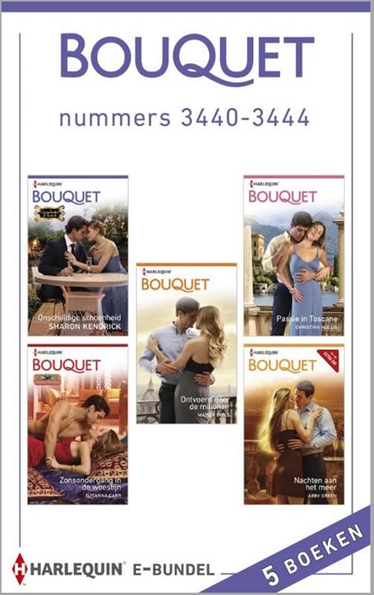 Bouquet e-bundel nummers 3440-3444 (5-in-1), Sharon Kendrick ; Maisey Yates ; Christina Hollis ; Susanna Carr ; Abby Green - Ebook - 9789461997791