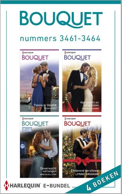 Bouquet e-bundel nummers 3461-3464 (4-in-1), Trish Morey ; Michelle Conder ; Anne MacAllister ; Lynne Graham - Ebook - 9789461998552