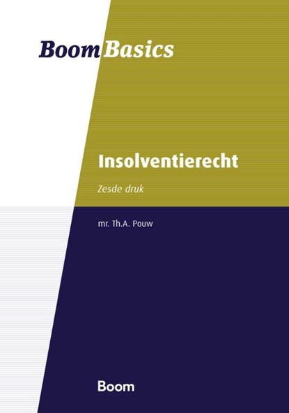 Boom Basics Insolventierecht, Th.A. Pouw - Paperback - 9789462129085