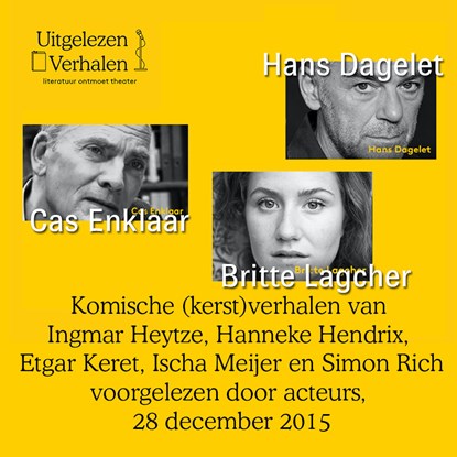 Komische (kerst)verhalen, Etgar Keret ; Ingmar Heytze ; Hanneke Hendrix ; Ischa Meijer ; Simon Rich - Luisterboek MP3 - 9789462175341