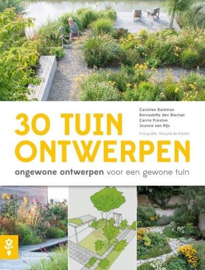 30 Tuinontwerpen, Carolien Barkman - Paperback - 9789462501119