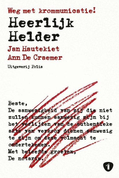 Heerlijk helder, Jan Hautekiet ; Ann de Craemer - Paperback - 9789463100052