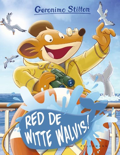 Red de witte walvis!, Geronimo Stilton - Gebonden - 9789463373524