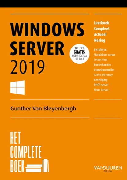 Het complete boek Windows Server 2019, Gunther van Bleyenbergh - Paperback - 9789463561129