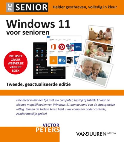 Windows 11 voor senioren, Victor G.B. Peters - Paperback - 9789463563055