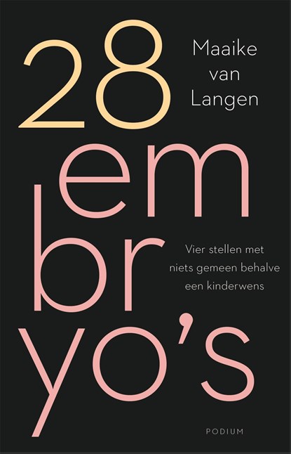 28 embryo's, Maaike van Langen - Ebook - 9789463811880