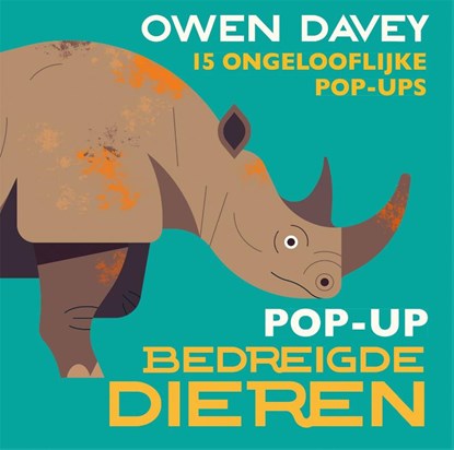 Pop-up bedreigde dieren, Owen Davey - Gebonden - 9789464041903