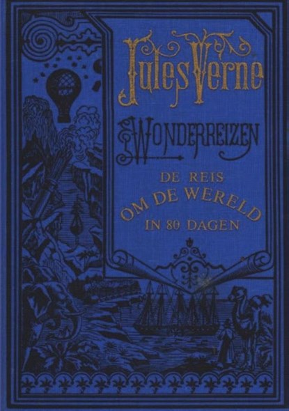 De Reis om de Wereld in Tachtig Dagen, Jules Verne - Paperback - 9789464439847
