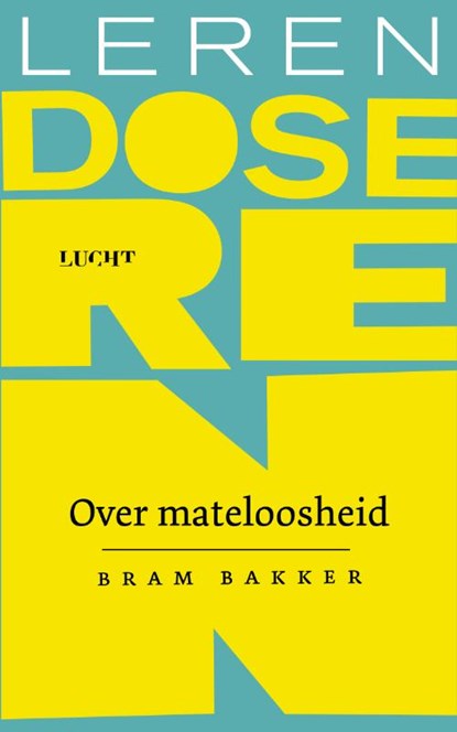 Leren doseren, Bram Bakker - Paperback - 9789492798626