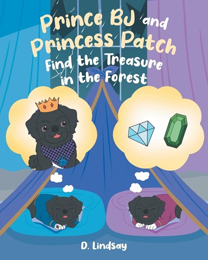 Prince BJ and Princess Patch Find the Treasure in the Forest, D. Lindsay - Paperback - 9798888516355
