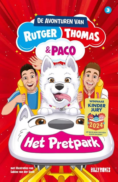De avonturen van Rutger, Thomas en Paco 3 – Het Pretpark, Rutger Vink ; Thomas van Grinsven - Gebonden - 9789030509516