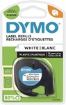 Dymo LetraTAG tape 12 mm, plastic wit - Dymo - 5411313912013