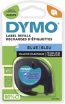 Dymo LetraTAG tape 12 mm, plastic blauw - Dymo - 5411313912051