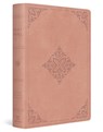 ESV Giant Print Bible, Red Letter (Trutone, Blush Rose, Fleur-De-Lis Design) - Esv Bibles - 9798874906320
