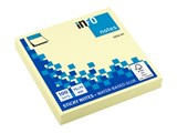 Info Notes 75x75mm geel blok a 100 vel - Info Notes - 4011169510206