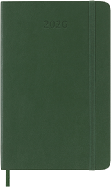 Agenda 2026 Msk Plan Week 7d/1p pocket sc myrtle - Moleskine - 8056999275556