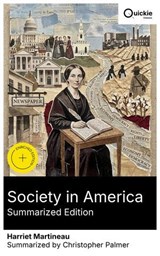 Society in America (Summarized Edition) - Harriet Martineau ; Christopher Palmer - 8596547878018