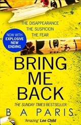 Bring Me Back - B A Paris - 9780008244880