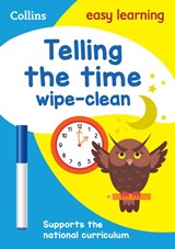 Telling the Time Wipe Clean Activity Book - Collins Easy Learning - 9780008275389