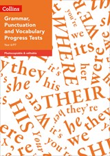 Year 6/P7 Grammar, Punctuation and Vocabulary Progress Tests - Rachel Clarke - 9780008333669