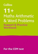 11+ Maths Arithmetic and Word Problems Support and Practice Workbook - Collins 11+ ; Teachitright - 9780008497422