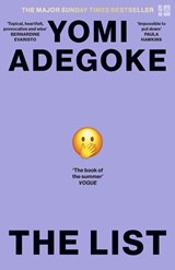 The List - ADEGOKE,  Yomi - 9780008544539