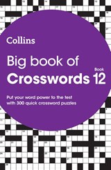 Big Book of Crosswords 12 - Collins Puzzles - 9780008671150