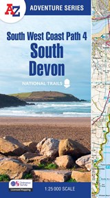 South West Coast Path 4 – South Devon - A-Z Maps - 9780008707644
