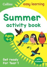Reception to Year 1 Summer Activity Book with stickers - Collins Easy Learning - 9780008824303