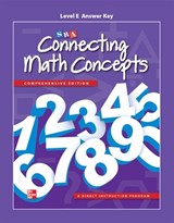 Connecting Math Concepts Level E, Additional Answer Key - McGraw Hill - 9780021149001